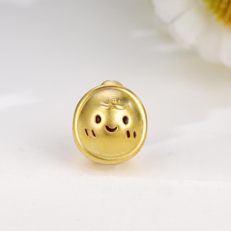 Sterling Silver 999 Lotus Seed DIY Beading Accessories - Pure Silver Handmade Loose Beads