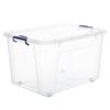 JD Zao Clear Plastic Storage Box with Wheels