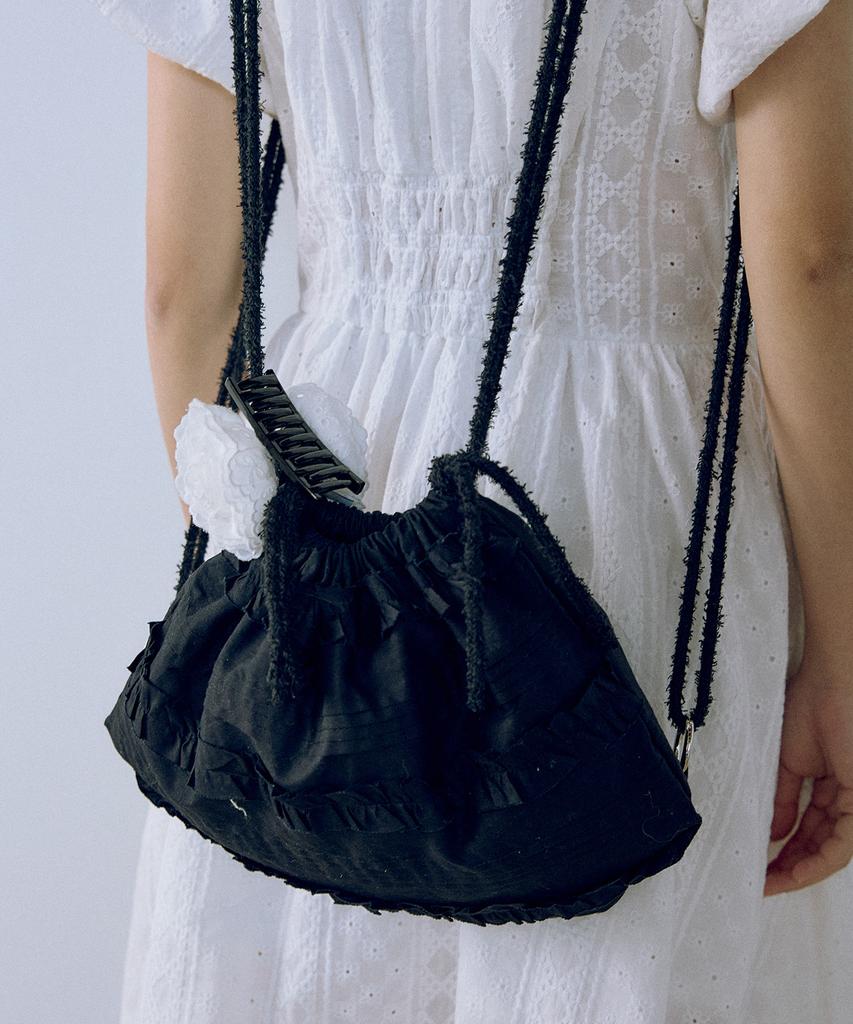 Hokuspokus Tuck & Frill Loose Backpack_Black
