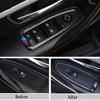 For BMW 3Series F30 F34 Real Carbon Fiber Interior Trim Decor Cover Sticker Trim