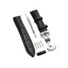 AriRi Watch Belt Band 23mm 24mm 22mm 21mm 20mm 19mm 18mm Genuine Leather Replacement D Buckle Waterproof Sweat-resistant Mens Tools Included Box