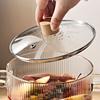 Clear Cooking Pots With Lids Multi-Purpose Heat-Resistant Pot For Brewings Tea