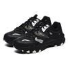Fila Oakmont 2 Mesh Fabric TPU Leather Retro Versatile Shock Absorbing Durable Lightweight Low Top Casual Shoes Men Sneaker Black F12M232133FBK