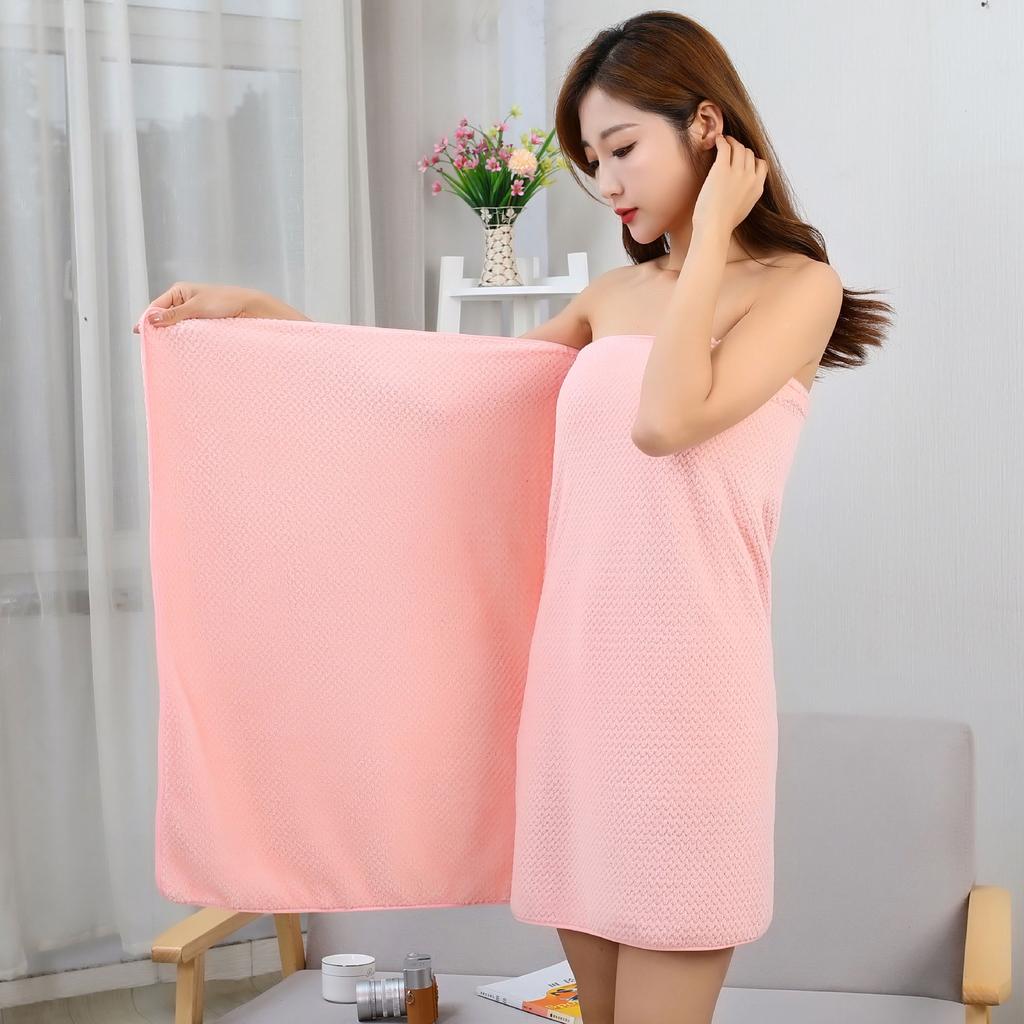 Coral Fleece Quick-drying Gift Beauty Salon Beach Towel Couple Pineapple Grid Towel Bath Towel
