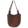 Longchamp Le Foulonné Logo Embossed Adjustable Shoulder Strap Leather Crossbody Bag Small Women Bags Brown 10329021M02