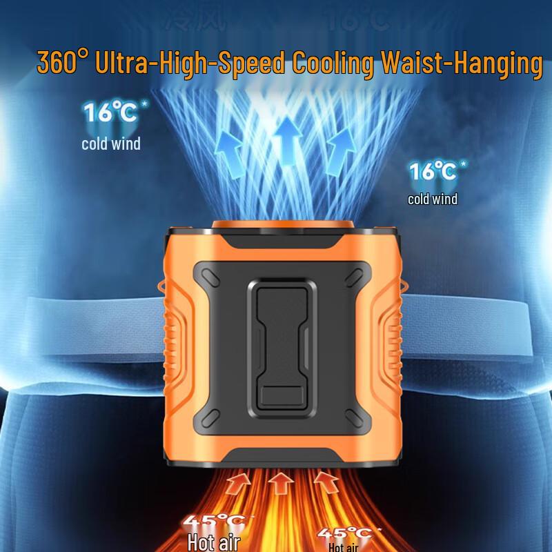 Portable Outdoor Waist & Neck Cooling Fan
