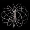 Magic Fidget Ring Toroflux Amazing Flow Ring Toys Kinetic Spring Toy Funny Outdoor Game Intelligent Toy Fidget Kids Gift