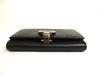 Authentic BVLGARI Logo Clip Black Leather Business Card Case Card Holder #b061  Seller refurbished