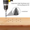 6pc/12pc magnetic anti slip cross screwdriver head S2 alloy steel Hex Shank impact drill bit wind batch electric tool accessory