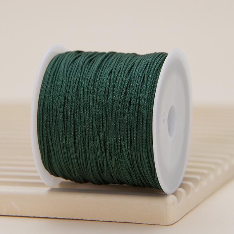 Jade Wire No. 72: 0.8mm Braided Rope for Handmade Jewelry, Bracelets & Pendants