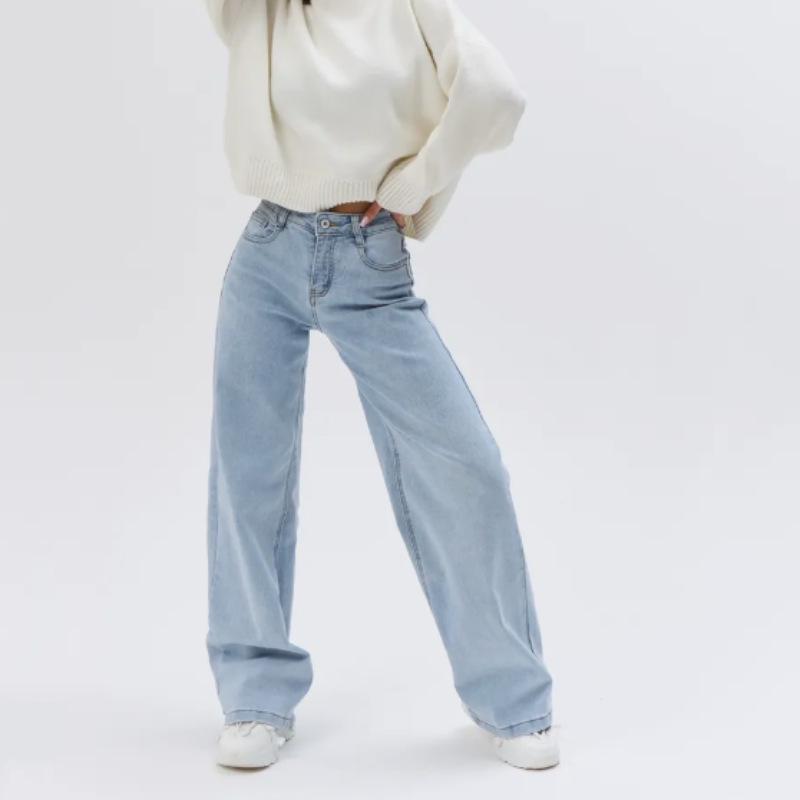 Hot-Selling Women's Jeans from Russia - Trendy Cross-Border Fashion