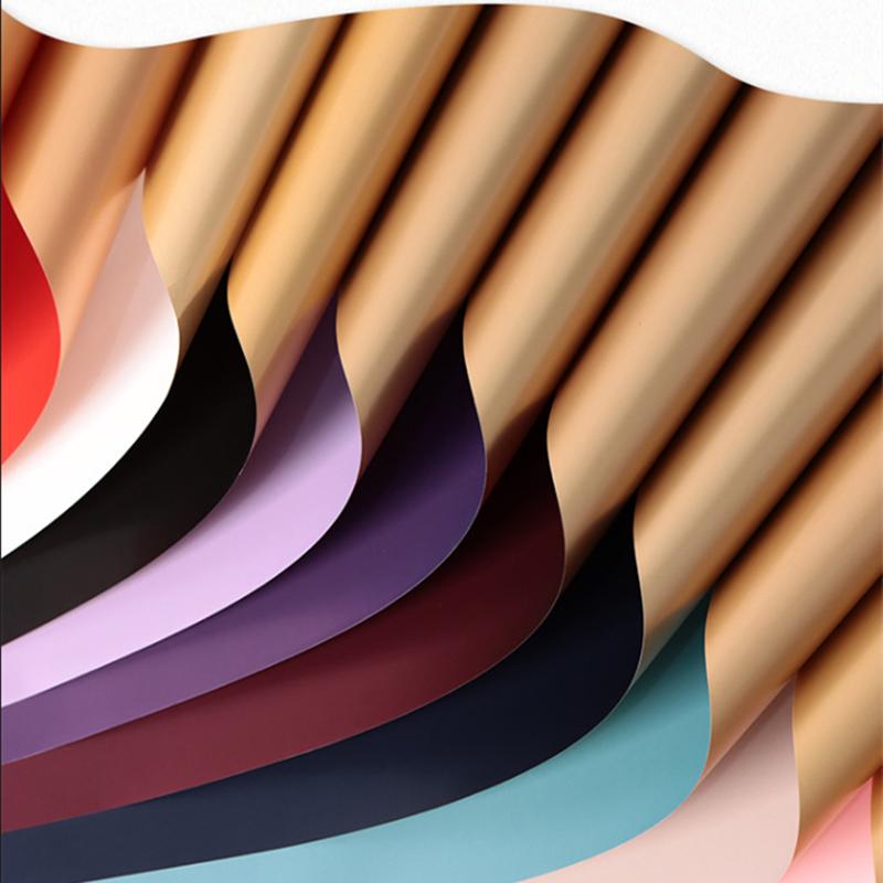 

Роскошная цветочная упаковочная бумага с золотой фольгой – Двусторонняя металлическая цветочная подарочная упаковка для букетов роз, свадебная и на день рождения цветочная упаковка mixed 20sheet