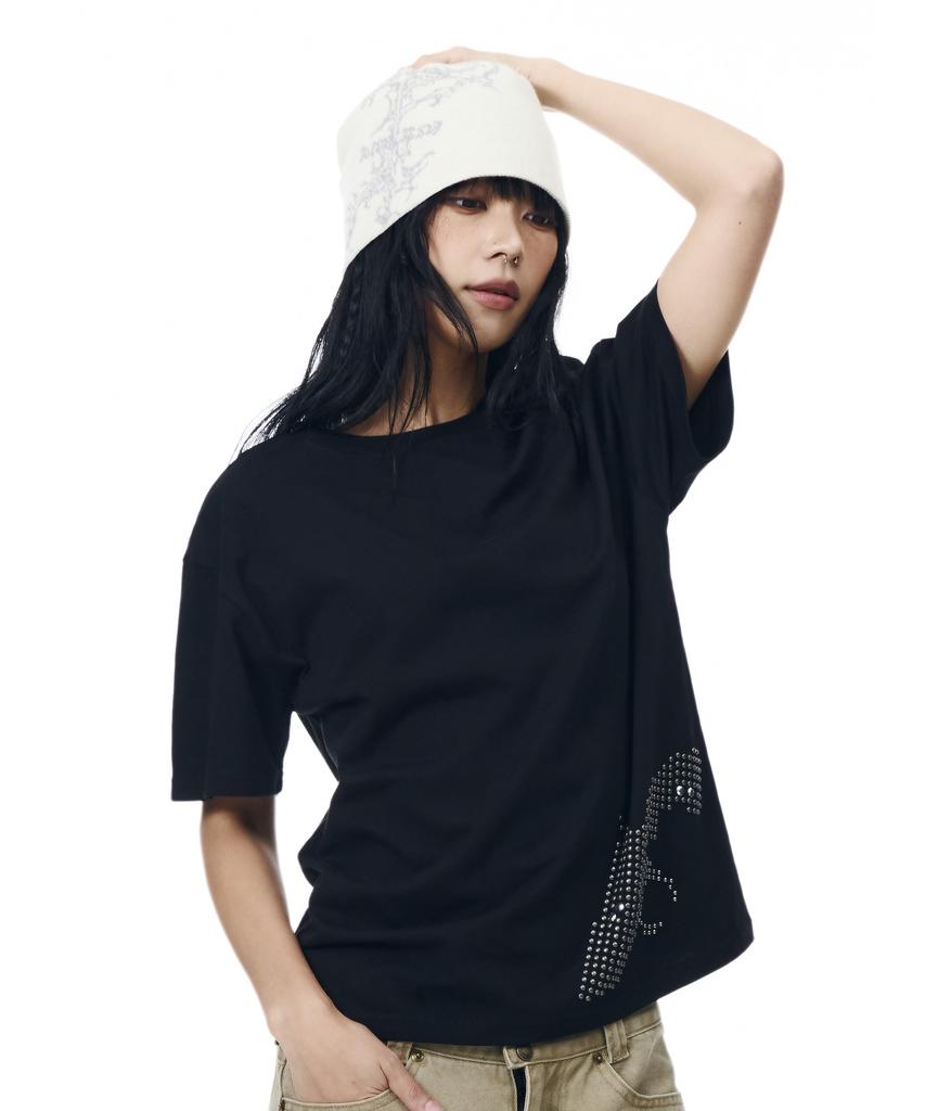 AAKAM Gothic Graphic Beanie (White)