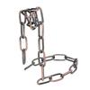 Novelty Wine Bottle Holder Floating Steel Link Chain Wine Bottle Rack Holder Holds Bottles In Air