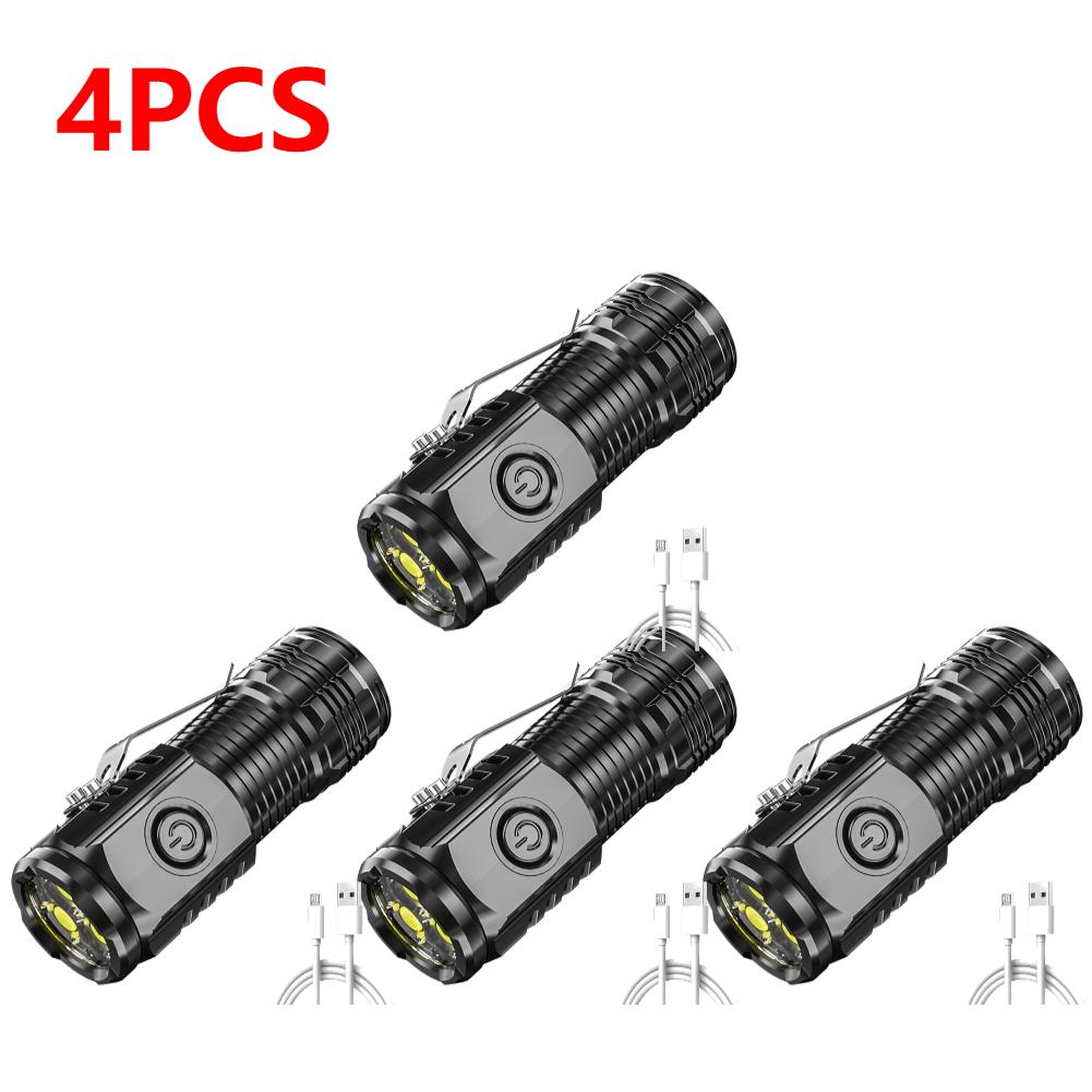 3LED Car Repair Working Lights 300LM Repair Emergency Light Waterproof Garage Mechanic Lamp USB Charging for Outdoor Camping Use