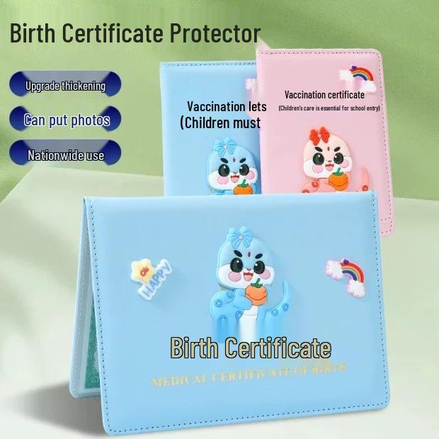 

New Arrival: Cute Year of the Snake 2025 Birth & Vaccination Certificate Storage Bag