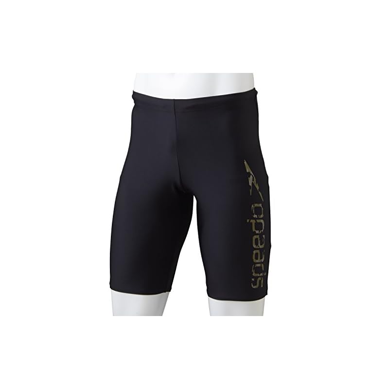 [Speedo] Men's Fitness Swimsuit, Regular Size SD85S63, Black/Brown, Size M