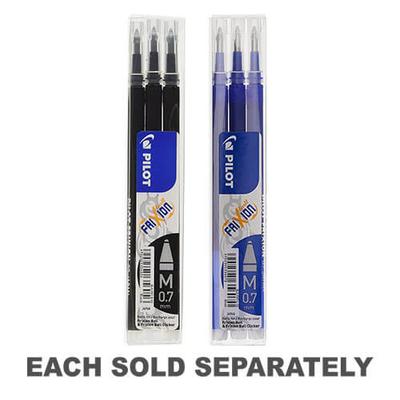 Pilot Frixion Rollerball Pen Vulling 0.7mm Punt 3 stuks