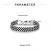 Good Cuban Link Bracelets Retro Unique Bracelet Men Daily Versatile Stainless Steel Jewelry Made In China ALN25123158