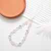 Korean Love Heart Beaded Phone Chain & Keychain Set for Women