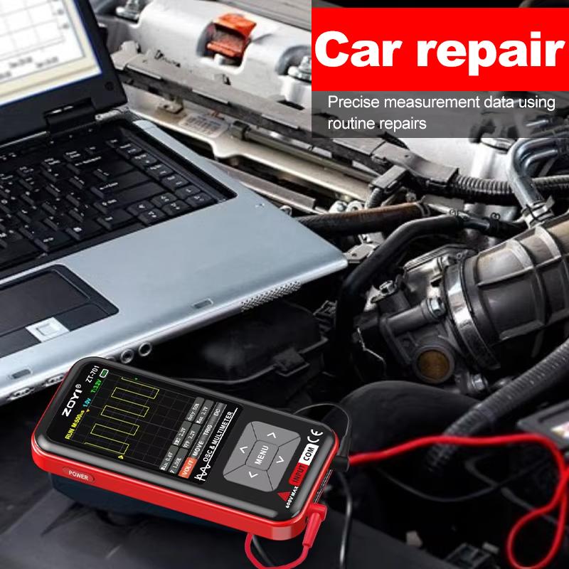 ZOYI ZT-701 2 IN 1 Digital Oscilloscope Multimeter 48Msps 5MHz Portable Multimeter Multifunctional Electrical Test Tool