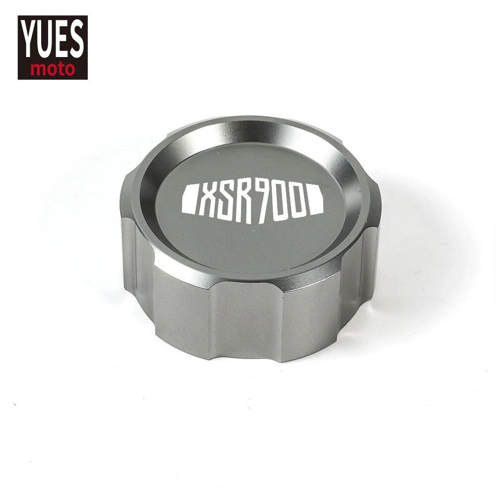 Motorcycle Accessories CNC Front & Rear brake Fluid Cylinder Master Reservoir Cover Cap For Yamaha XSR900 Tracer XSR 900