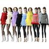 1/6 Babi Doll Clothes For 29-32 CM Dolls Accessories Knitted Cotton Sweater Dress Doll Clothing Shoes 11.5 Inch Doll Coat JJ