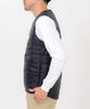 T-Shirt.ST Padded Inner Vest, Solid Color, Side Pockets, Black, Men's and Women's, Size 3L