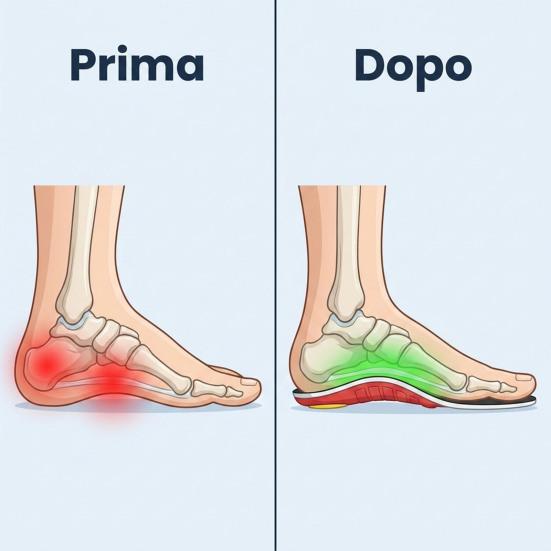 1 Pair Arch Support Full Length Inserts EVA Orthotic