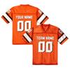 Personalized American Football Shirt Custom Navy White Football Jersey with Team Name Number Gift for Men Women Kids