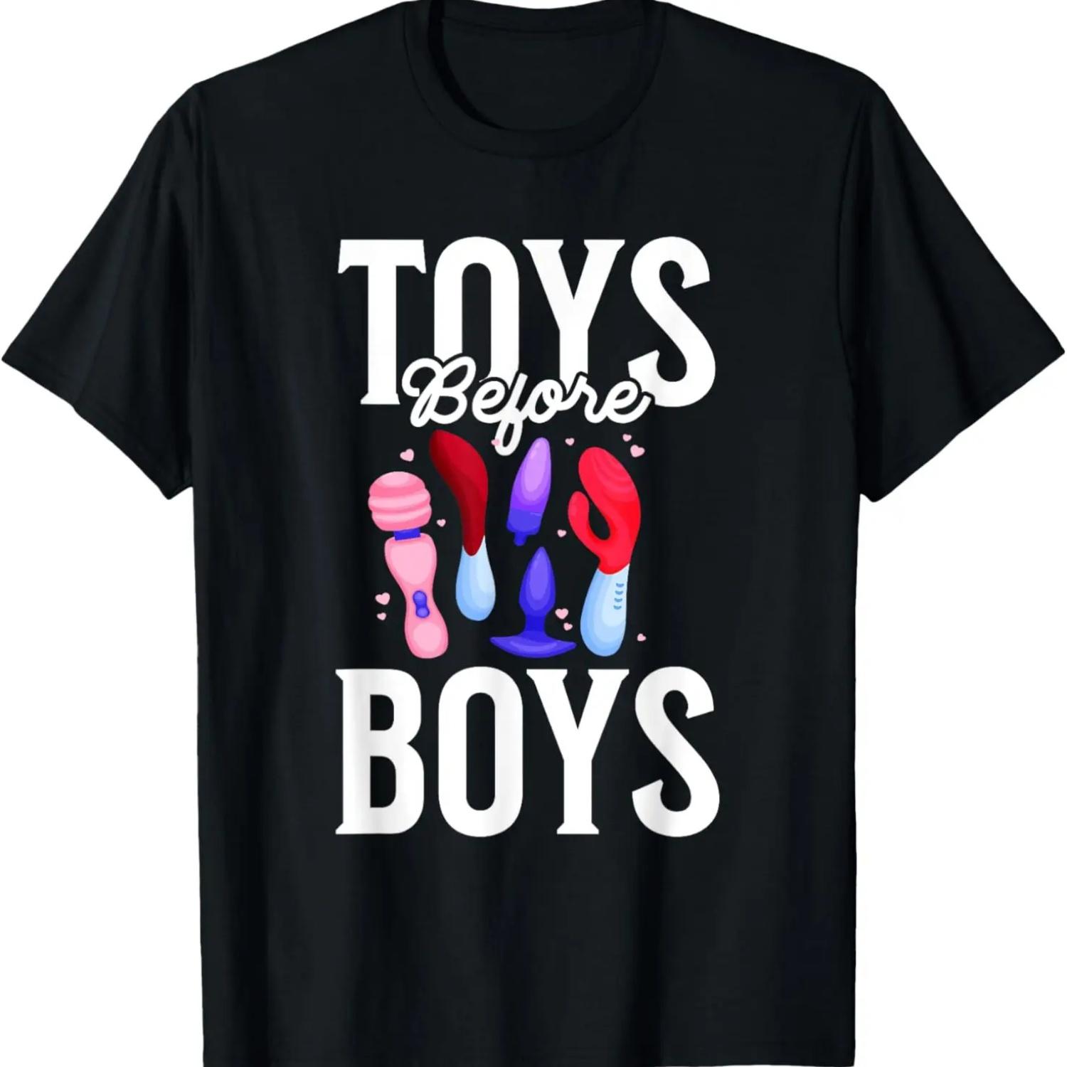Игрушки До Мальчиков Забавная Взрослая Юмористическая Смущающая Женская Футболка S