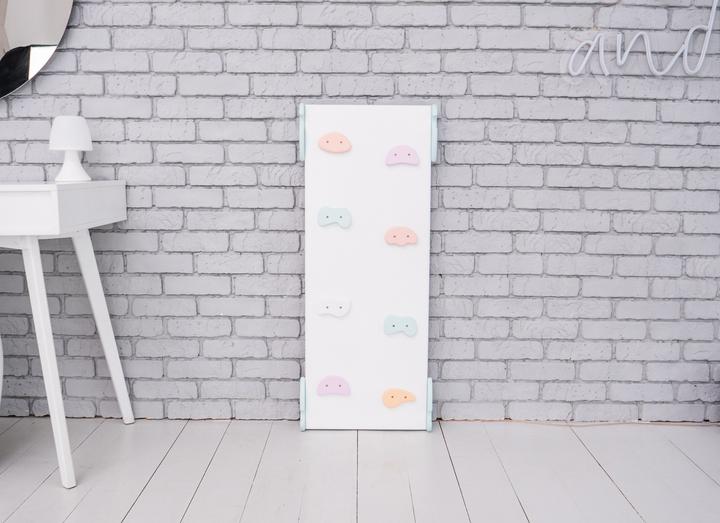 Woodiko Slide - White-Pastel