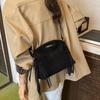 Brand Designer Suede Women's Shoulder Bag Retro Tassel Crossbody Bag Bucket Handbag KTY