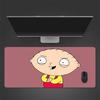 Cute Stewie Griffin Mouse Pad, Large Gaming Desk Mat, Non-slip XXL Mousepad for Laptop & Tablet, Mini PC Playmat with Stitched Edges