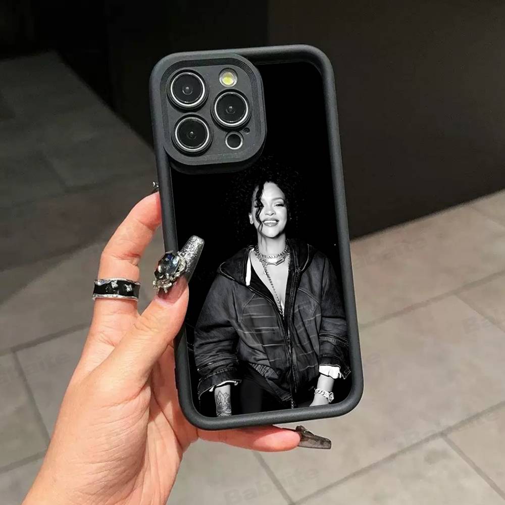 Rihanna Phone Case For IPhone 17 16 E 15 14 13 12 11 Pro Max Plus Back Cover