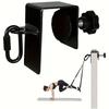 Heavy Duty Iron Door Anchor for Resistance Band - Adjustable Door/wall Installation, with Adjustable Height, Suitable for Yoga, Pull-up, Leg Lifting