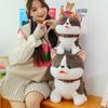 Trendy Plush Fortune Dog Doll - Cute Children's Rag Doll and Pet Ornament
