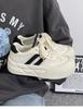 Women's Shoes Summer New Retro Mesh Breathable Little White Shoes 2025 Thick-soled Versatile Net Shoes Student Board Shoes Women