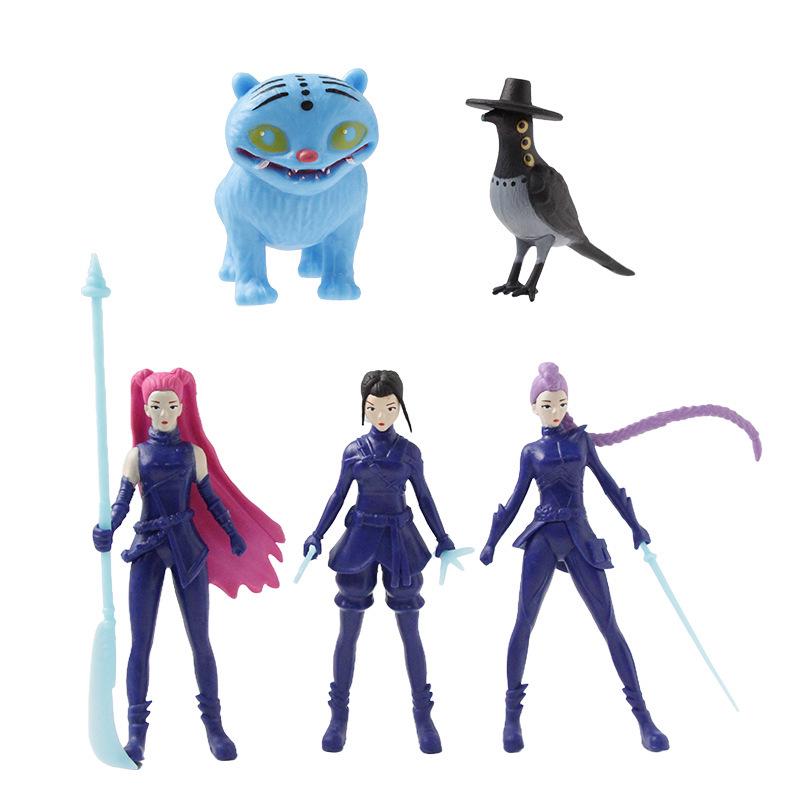 

Demon Hunter Girls Tiger Star Figure Series Desktop Ornament
