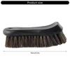 Gentle Car Horsehair Detailing Brush Fit for Deep Cleaning Leather Fabric Carpet And Textile Surfaces Hard to Reach Area
