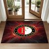 Tappeto in Velluto Cristallo Design Feyenoord Tappetino Decorativo Morbido per Camera da Letto Ingresso