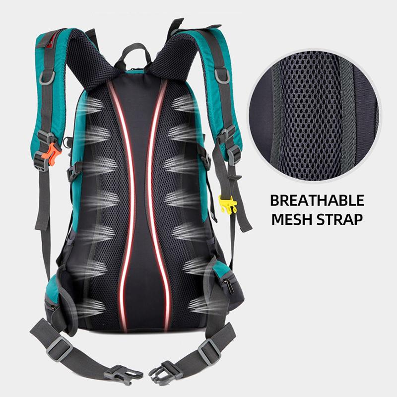 50L 60L Reiserucksack Wasserdichtes Nylon Herren Damen Wanderrucksack Rucksäcke Reise Rucksack Camping Rucksack CLE