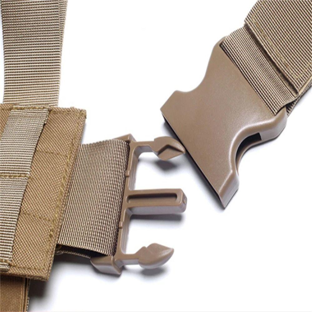 Breathable Outdoor Leggings Bag MOLLE Thigh Rig Panel Nylon Drop Leg Wraps  Outdoor Activities