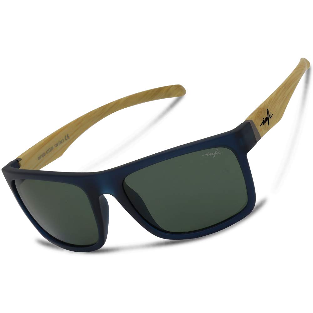 

INFI Polarized Ultra with Mirrored UV for Sea and for Men and Women Sunglasses, Lightweight, Strap, Lenses, Protection, Fishing, Driving, Baseball,