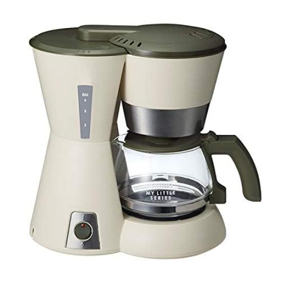 BRUNO Coffee My Little 4-Cup Maker, Series, Beige, BOE046-BE