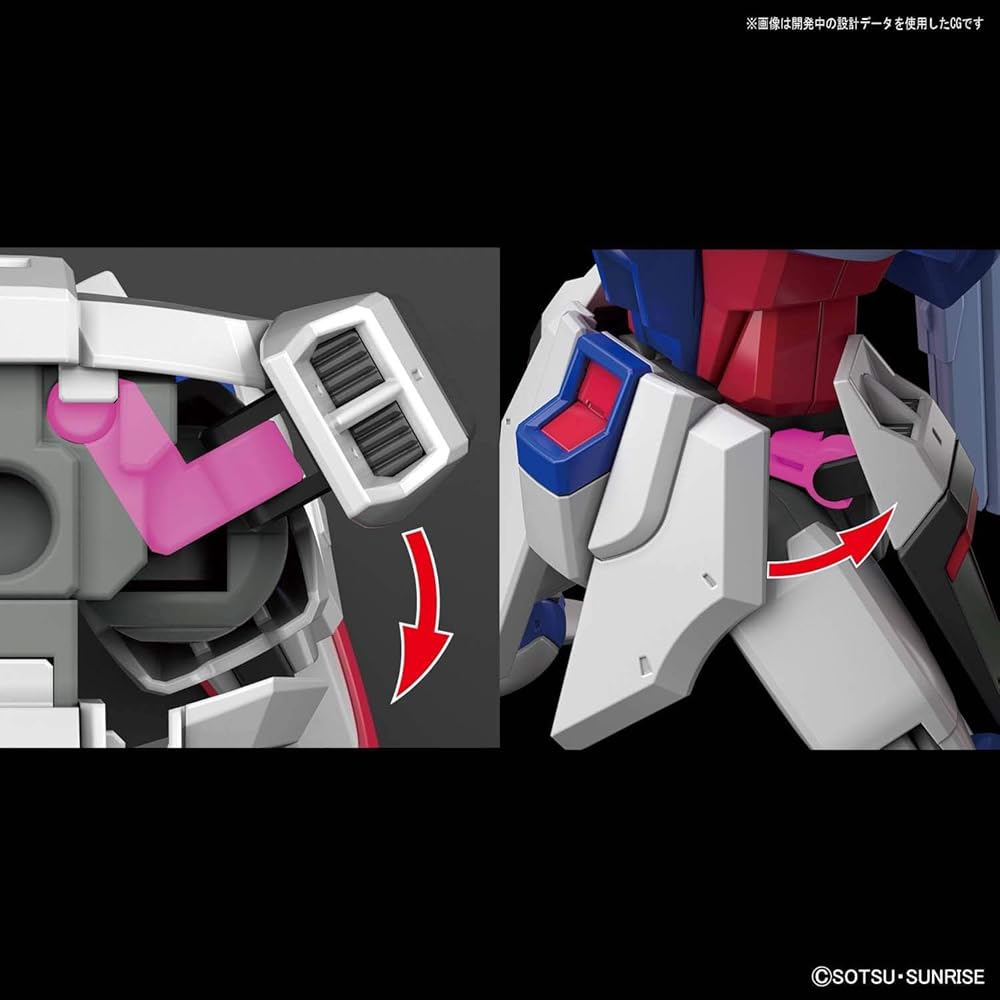 HGCE Mobile Suit Gundam SEED Destiny Destiny Gundam 1/144 Scale Color-Coded Plastic Model Kit