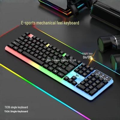 Luminous Mechanical Esports Gaming Keyboard and Mouse Set