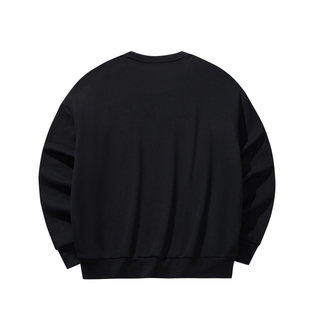 Anta Seria Life Lekka Pluszowa Zero Damski Pulower Wiosna 2026 Bluza Damska bluza Basic-Black 962618703-2