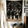 Anarchy Band Wall Tapestry Tapestry Wallmounted Fashion Print Background Wall Hanging Cloth Work Of Art Homestay Soft Decoration Tapestry