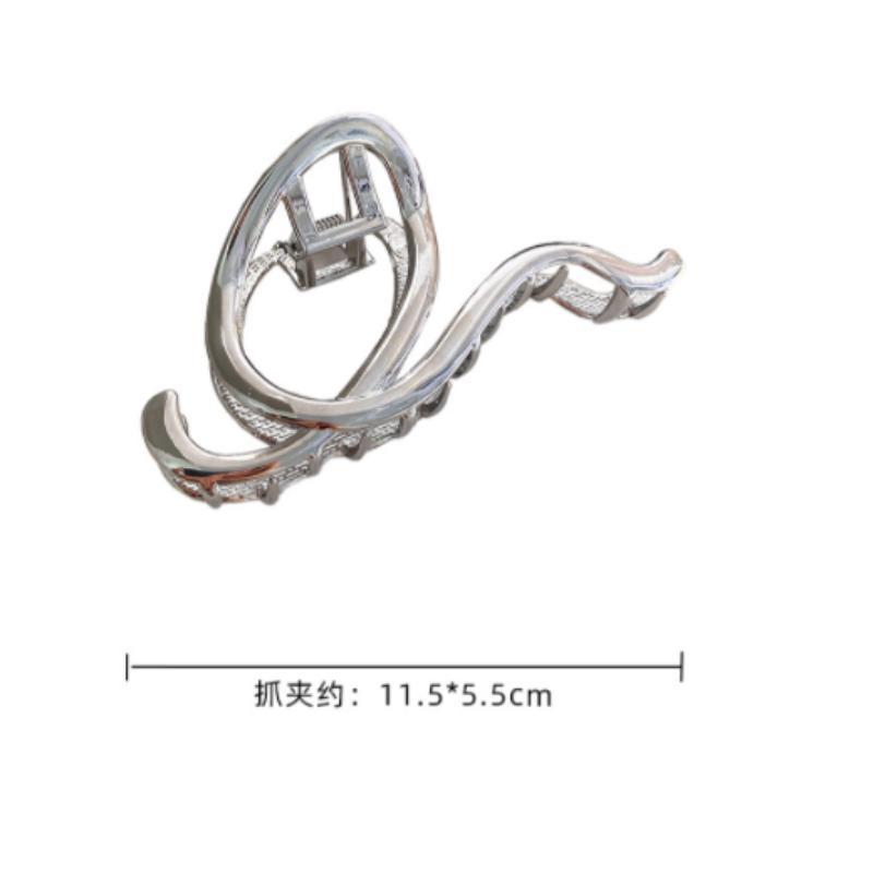 New Metal Girl Simple Irregular Hairpins Punk Style Korean Hair Claws Hair Accessories Hair Clips Headwear Pin Metal Styling